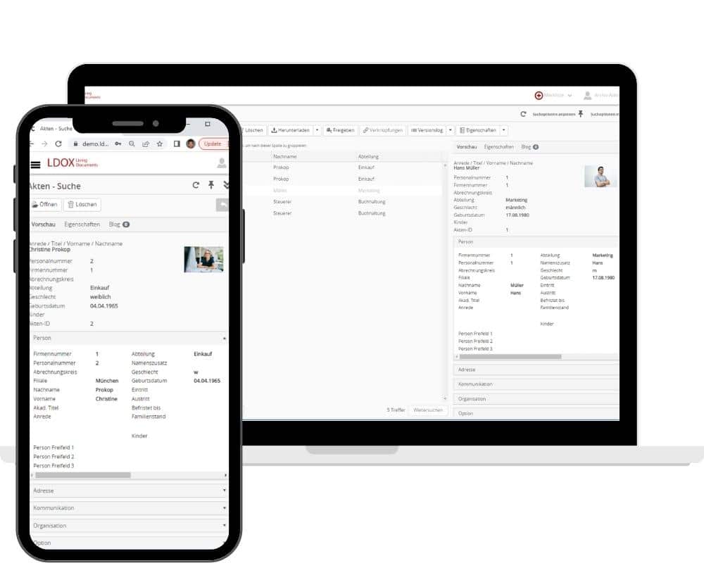 Digitale Akten ECM DMS